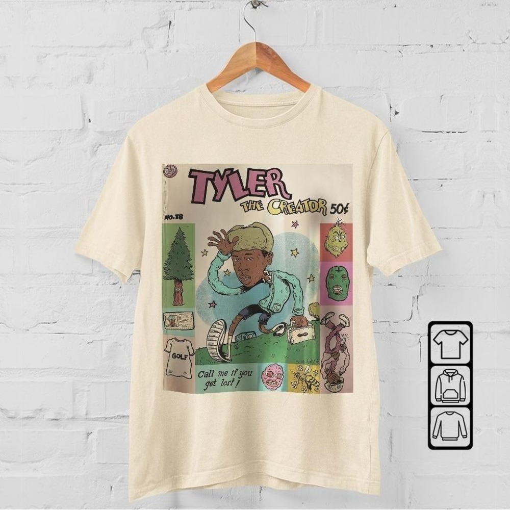 Tyler The Creator Shirt Retro 90S Hip Hop Unisex Tshirt Gift For Fan